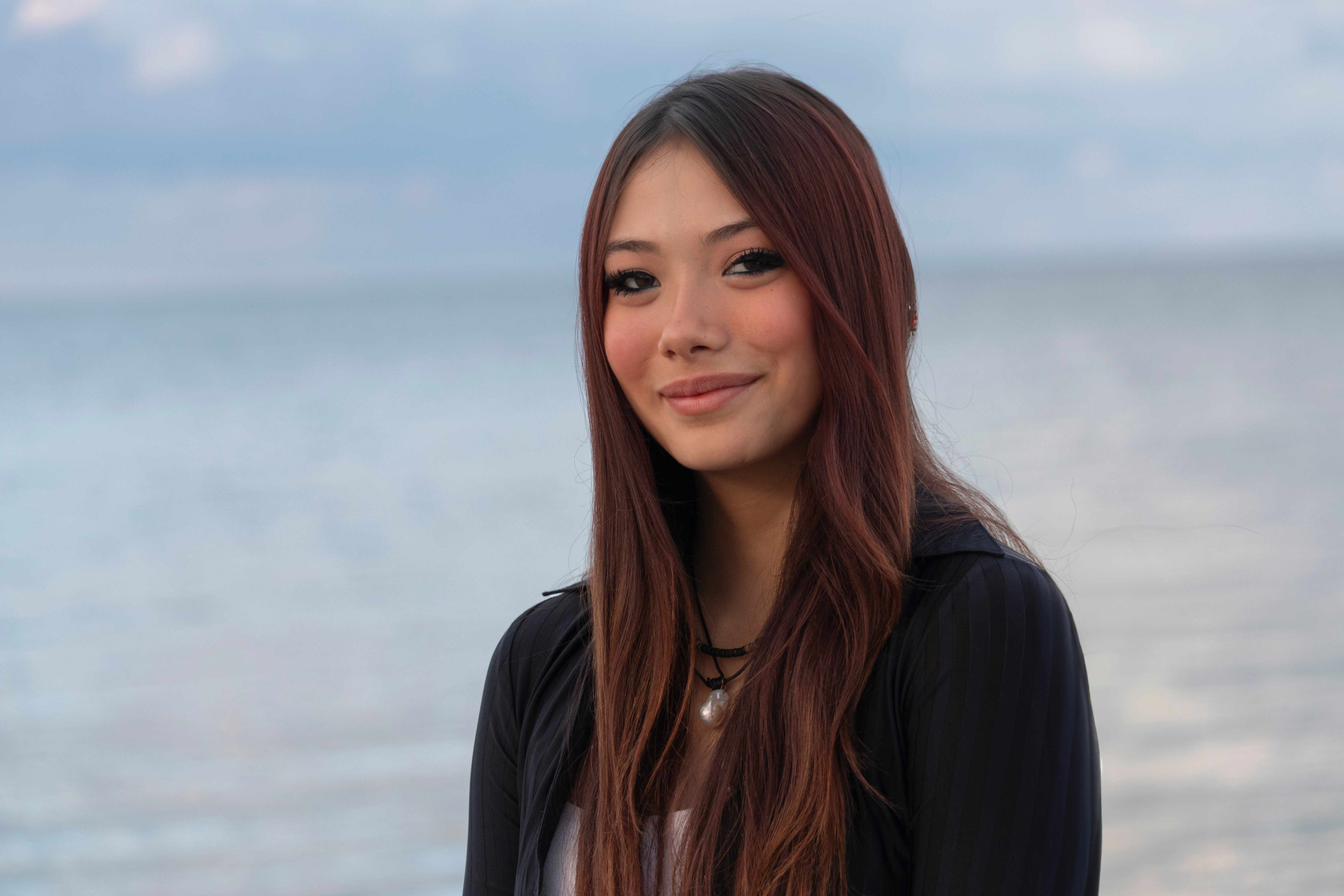 Beach portrait photography